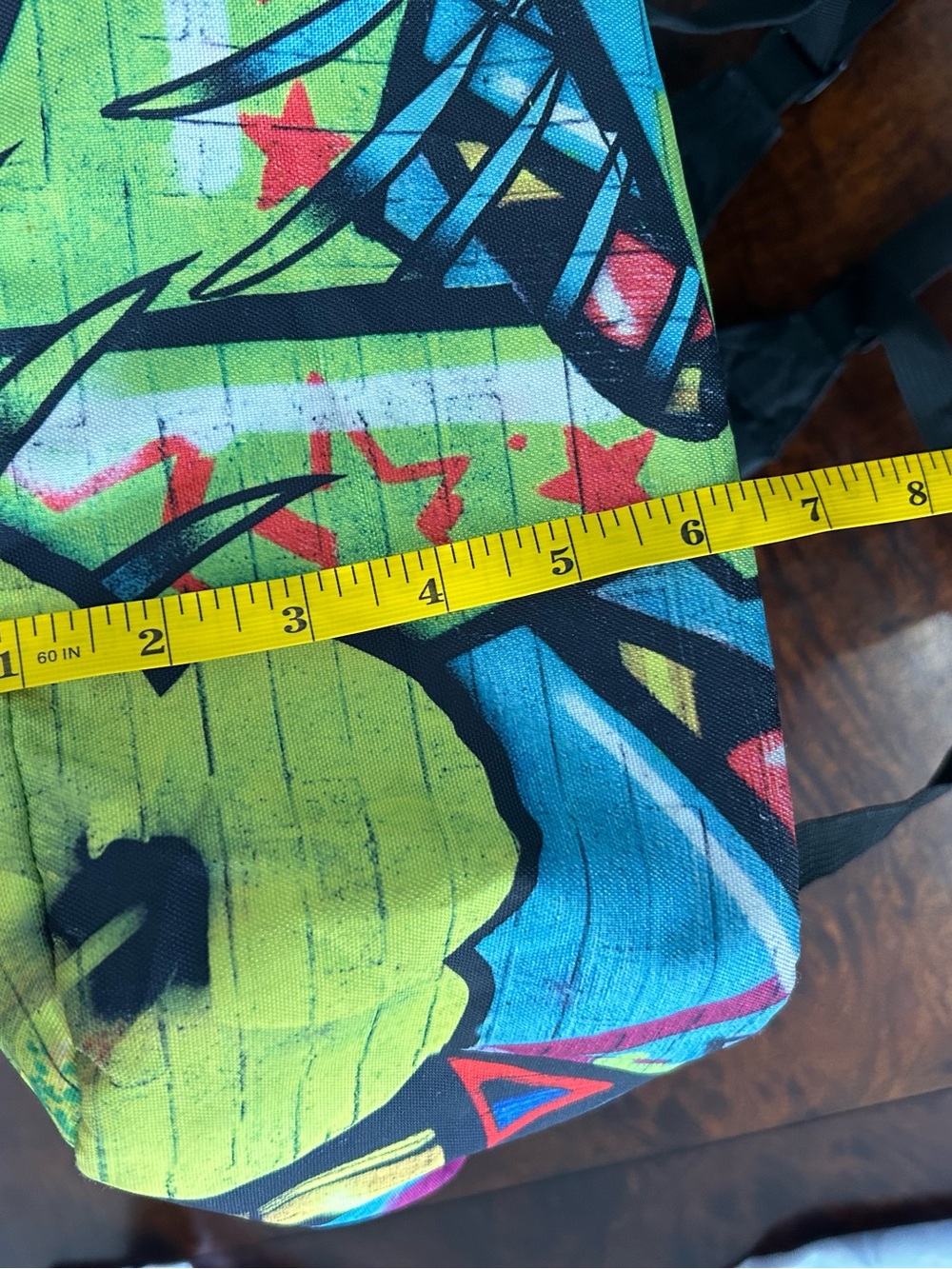 JanSport High Stakes Polyester Multi Graffiti School Backpack Colorful - Picture 13 of 15